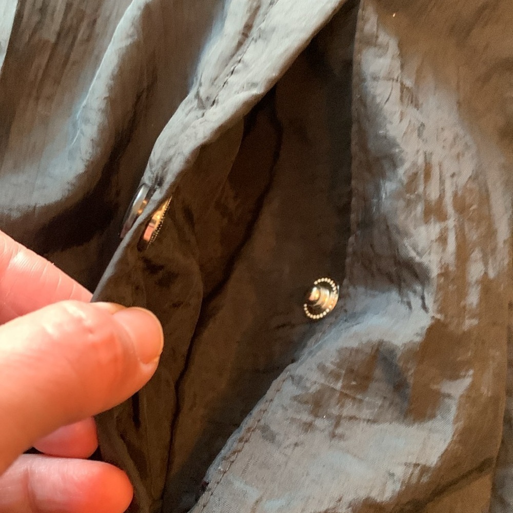 Wilson vintage sz L nylon track windbreaker jacket - Picture 7 of 7